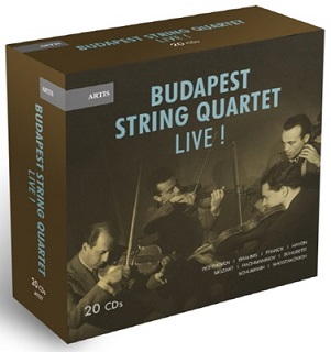 ブダペスト四重奏団のライヴ