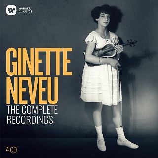 生誕100年ジネット・ヌヴーのセッション録音全集が最新リマスターで 