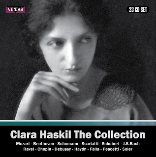 VENIAS『クララ・ハスキル・コレクション ～1934-1960 Recordings』(23 