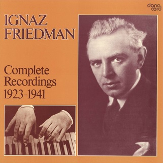 ポーランドの伝説的名手フリードマンの録音全集（6枚組）がDanacord 