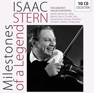 生誕100年の名ヴァイオリニスト、スターンの貴重なライヴ録音を含んだ