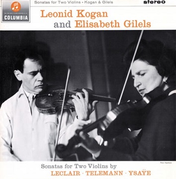 コーガン夫妻による『2つのヴァイオリンのための作品集』がオリジナル 