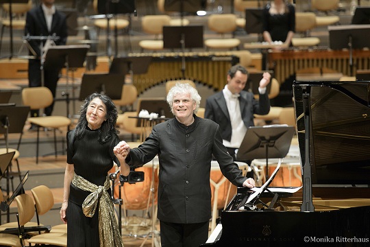 内田光子&ラトル