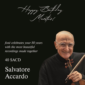 サルヴァトーレ・アッカルドの80歳記念にリリースされたSACD40枚組の超 