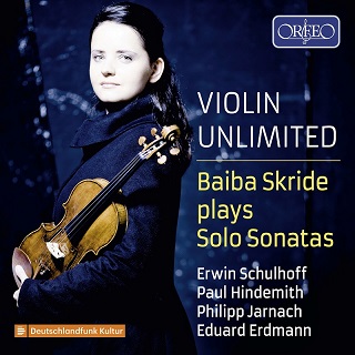 バイバ・スクリデが弾く近現代の無伴奏ヴァイオリン・ソナタ集！～シュルホフ、ヒンデミット、ヤルナッハ、エルトマン - TOWER RECORDS  ONLINE