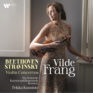 ヴィルデ・フラング/ベートーヴェン＆ストラヴィンスキー:ヴァイオリン協奏曲～共演はクーシスト＆ドイツ・カンマーフィル - TOWER RECORDS  ONLINE