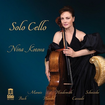 ニーナ・コトワ『ソロ・チェロ/Solo Cello』～バッハ、ヒンデミット