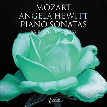 アンジェラ・ヒューイットのモーツァルト：ピアノ・ソナタ全集第2弾 