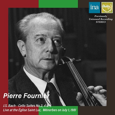 フルニエ/J.S.バッハ: 無伴奏チェロ組曲第2、4、5番～1981年正規初出 