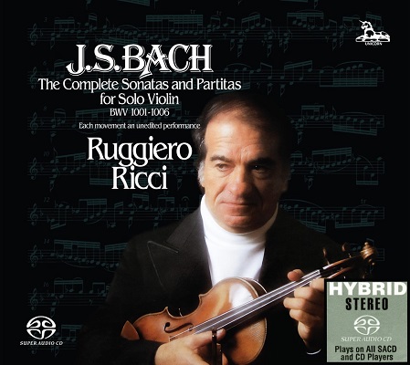ルッジェーロ・リッチの名盤 1981年録音のバッハ無伴奏ヴァイオリン 