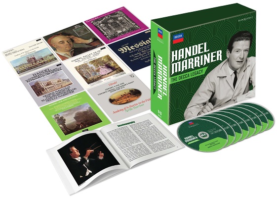 ネヴィル・マリナー生誕100周年記念『ヘンデル―マリナー/ザ・デッカ・レガシー』(19枚組) - TOWER RECORDS ONLINE