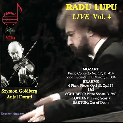 ラドゥ・ルプーLIVE 第4集～コープランドのピアノ・ソナタ 