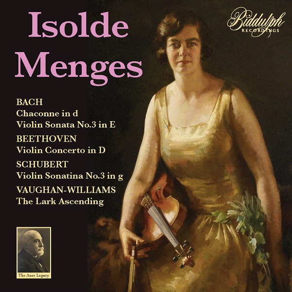 イゾルデ・メンゲス『アウアーのレガシー』～ベートーヴェン:ヴァイオリン協奏曲の世界初録音を含む2枚組 - TOWER RECORDS ONLINE