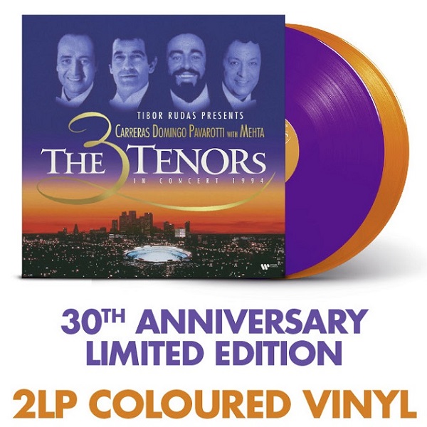パヴァロッティ/ドミンゴ/カレーラス『3大テナー・イン・コンサート1994＜限定盤/Coloured Vinyl＞』 - TOWER RECORDS  ONLINE