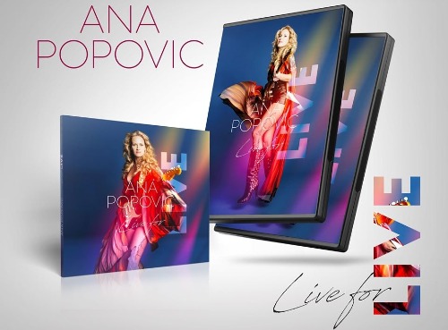 Ana Popovic(アナ・ポポヴィッチ)ライヴ作品『LIVE FOR LIVE』