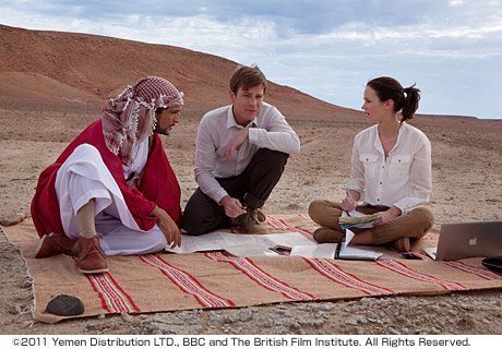 砂漠でサーモン・フィッシング