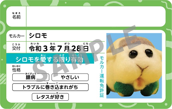 PUI PUI モルカー特典