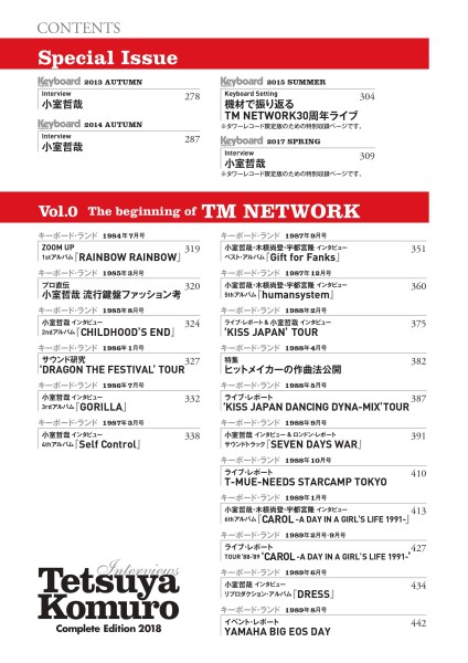 小室哲哉インタビューズ Tetsuya Komuro Interviews Complete Edition 2018<タワーレコード限定>