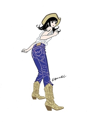 江口寿史美人画集 彼女_3