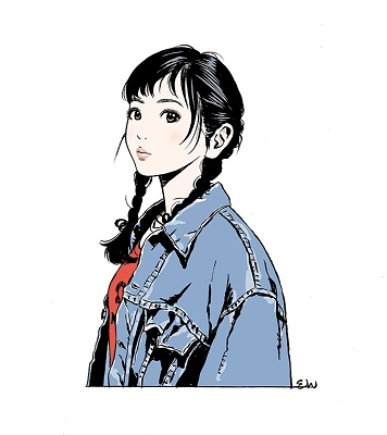 江口寿史美人画集 彼女_6
