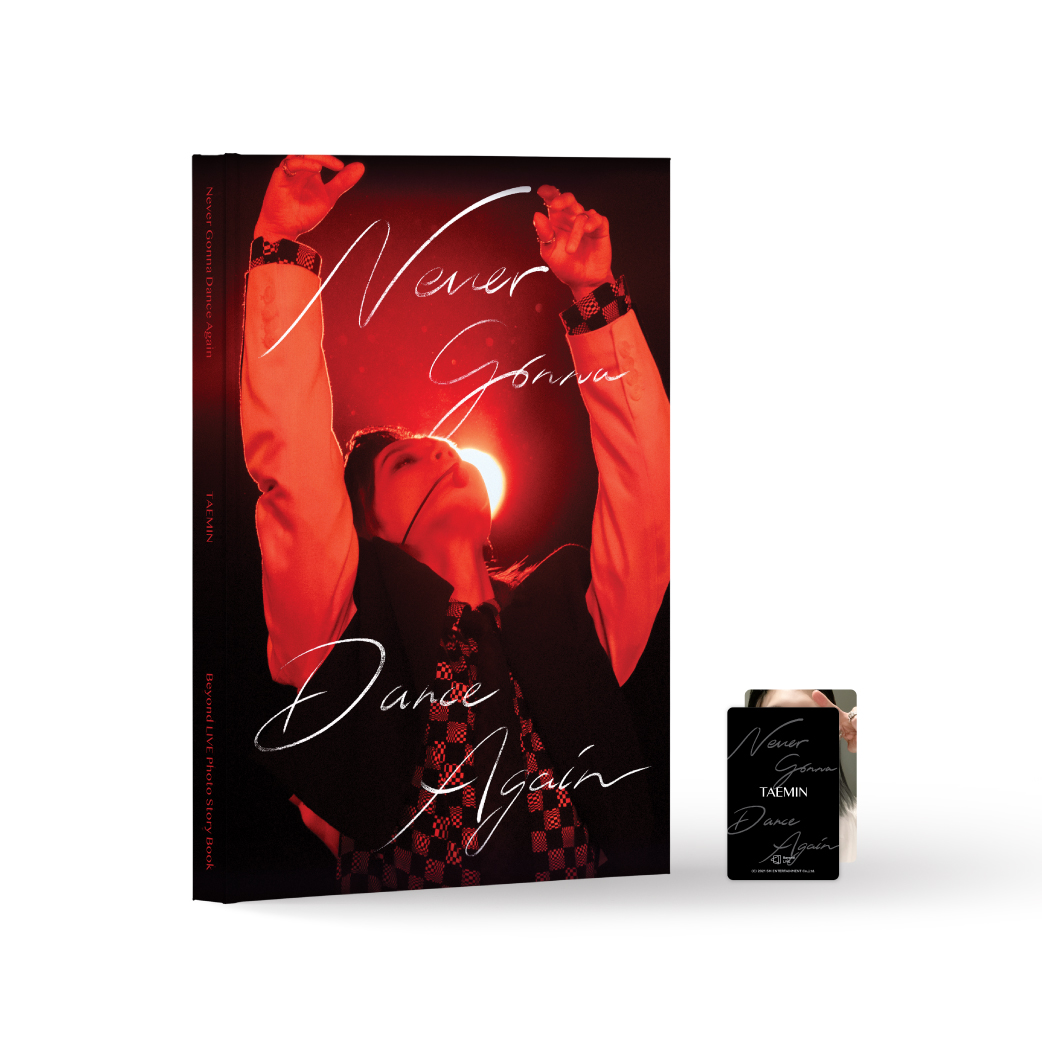 TAEMIN(SHINee/SuperM)｜テミンのオンライン・コンサートの様子を追ったフォトブック『Beyond LIVE PHOTO STORY  BOOK - Never Gonna Dance Again』9月発売決定！｜オンライン限定17％OFF - TOWER RECORDS ONLINE