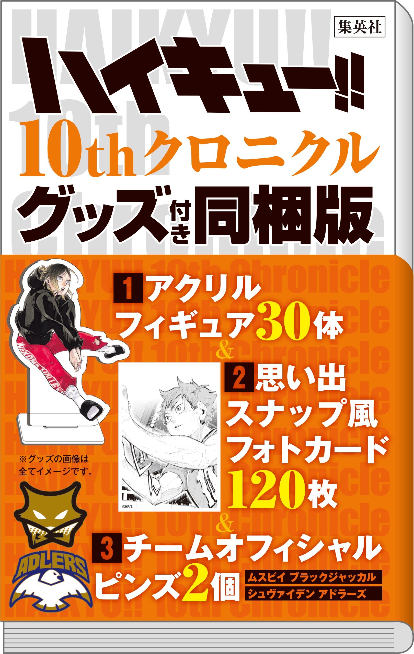 ハイキュー!!｜10周年を祝う記念本『ハイキュー!! 10thクロニクル 