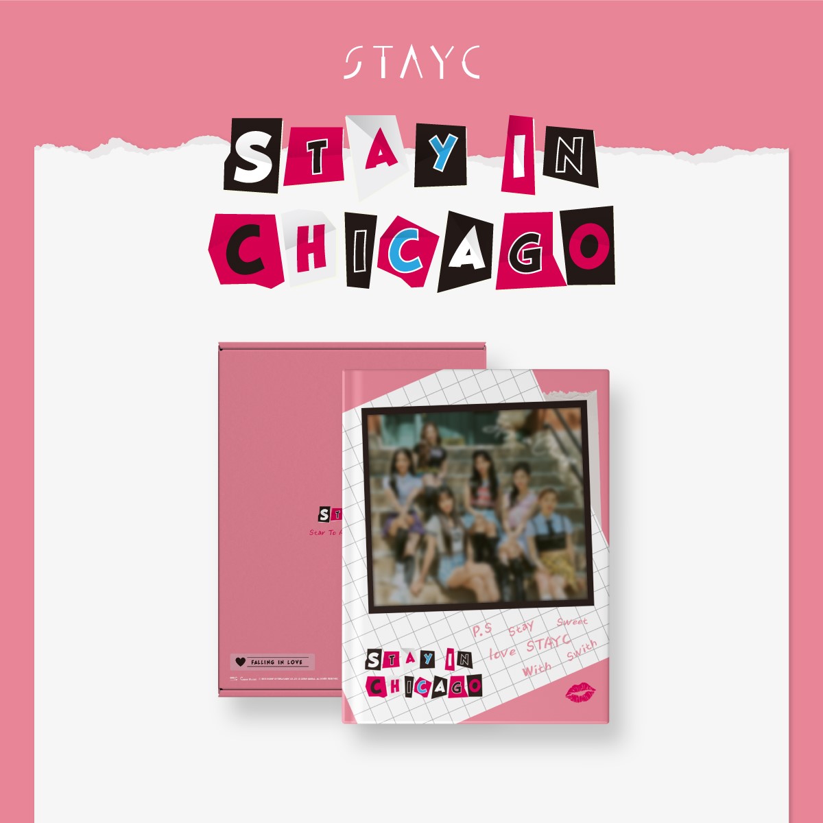 STAYC(ステイシー)｜シカゴ・ロケによるDVD付きフォトブック 