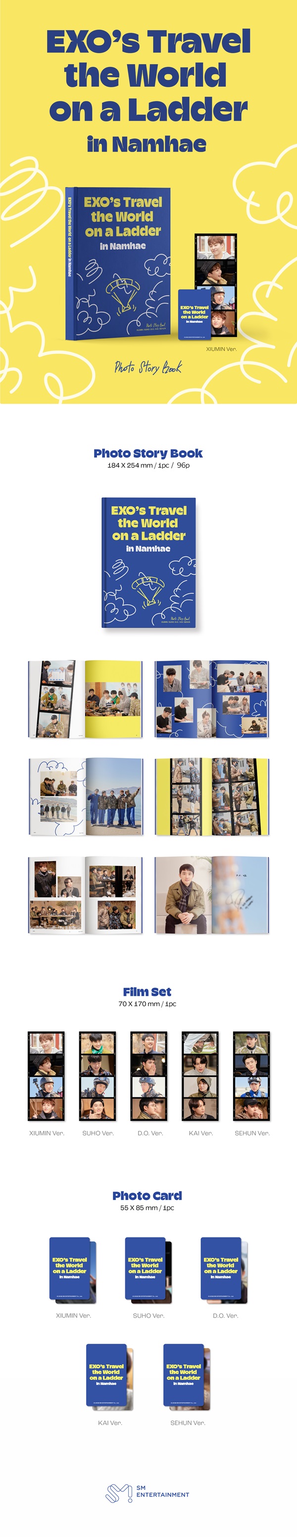 EXOのあみだで世界旅行 シーズン3:南海編 PHOTO STORY BOOK