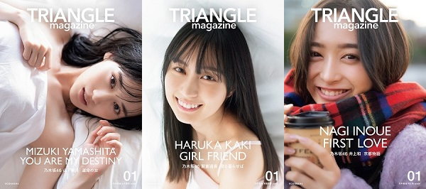 まるごと1冊乃木坂46を特集したビジュアルマガジン『TRIANGLE magazine』創刊！3月15日発売 - TOWER RECORDS  ONLINE