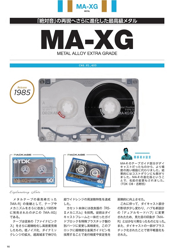 カセットテープ TDK MA、AE-