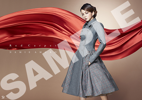 特典ポスター付き！安室奈美恵の約１年振りのシングル『Red Carpet