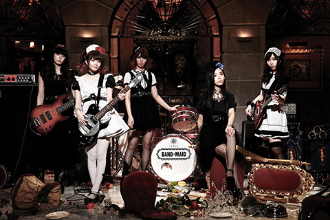 BAND-MAID、メジャー・ファースト・フル・アルバム1月11日発売 - TOWER