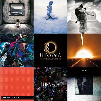 LUNA SEA、メジャーデビュー以降のオリジナル・アルバム8作品の 