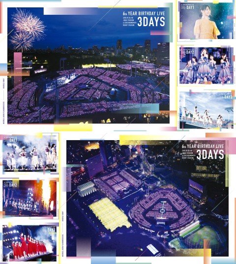 乃木坂46、ライブBlu-ray/DVD『6th YEAR BIRTHDAY LIVE』7月3日発売