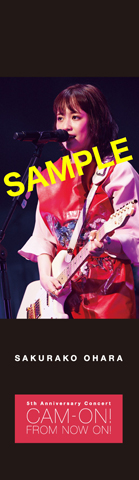 大原櫻子、ライブBlu-ray/DVD『大原櫻子 5th Anniversary コンサート「CAM-ON! ～FROM NOW  ON!～」』9月25日発売 - TOWER RECORDS ONLINE