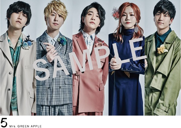 Mrs. GREEN APPLE｜ベストアルバム『5』7月8日発売 - TOWER RECORDS ONLINE