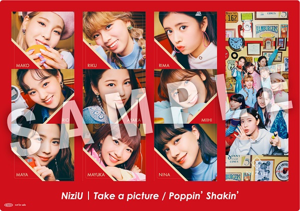 NiziU Take a picture／Poppin'Shakin 9形態39Shakin - アイドル