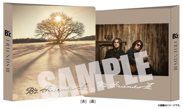 B'z｜25年ぶりのシリーズ最新作となるコンセプト・アルバム『FRIENDS III』12月8日発売 - TOWER RECORDS ONLINE