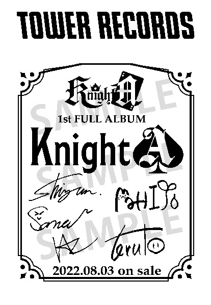 Knight A - 騎士A -1st ALBUM「Knight A」発売記念キャンペーン 