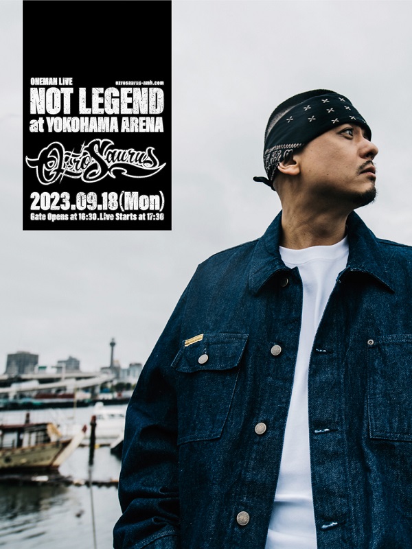 OZROSAURUS｜ニューアルバム『NOT LEGEND』8月9日発売 - TOWER RECORDS 