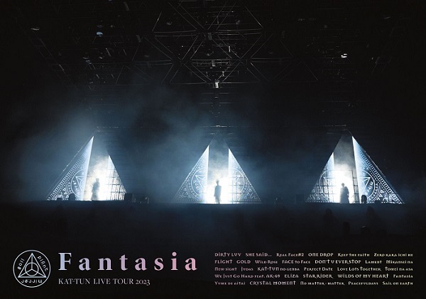 KAT-TUN｜ライブBlu-ray&DVD『KAT-TUN LIVE TOUR 2023 Fantasia』11月8 