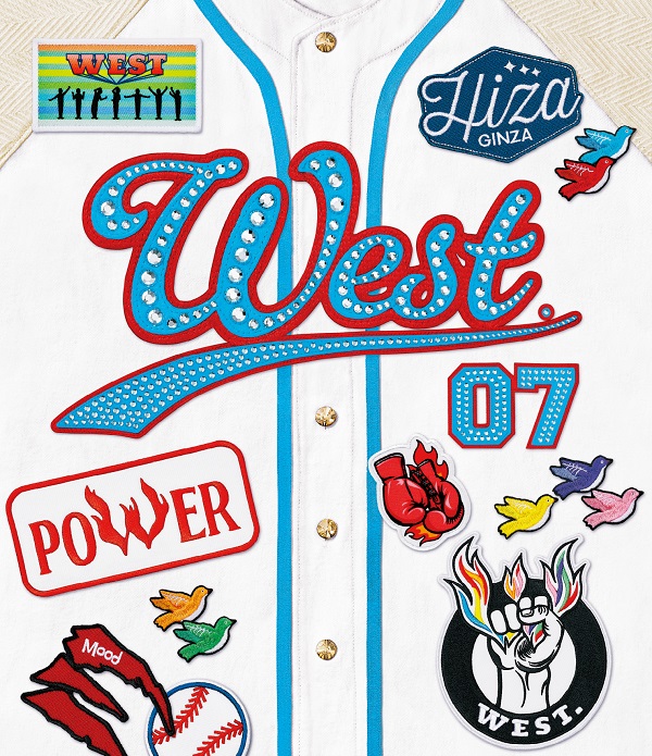 WEST.｜ライブBlu-ray&DVD『WEST. LIVE TOUR 2023 POWER』12月20日発売 