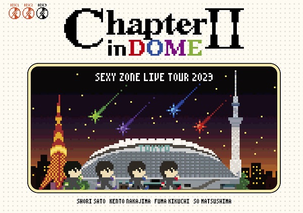 Sexy Zone｜ライブBlu-ray&DVD『SEXY ZONE LIVE TOUR 2023 