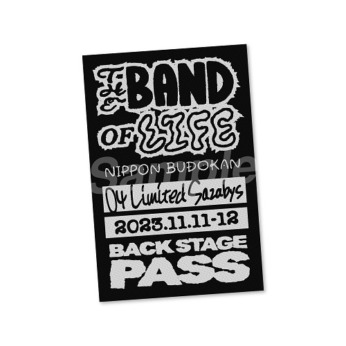 THE BAND OF LIFEパスステッカー