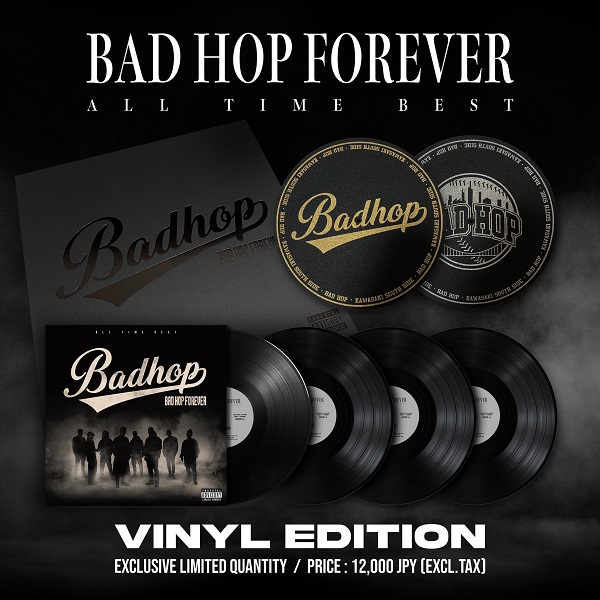 BAD HOP｜ベストアルバム『BAD HOP FOREVER (ALL TIME BEST)』アナログレコードが8月28日発売 - TOWER  RECORDS ONLINE