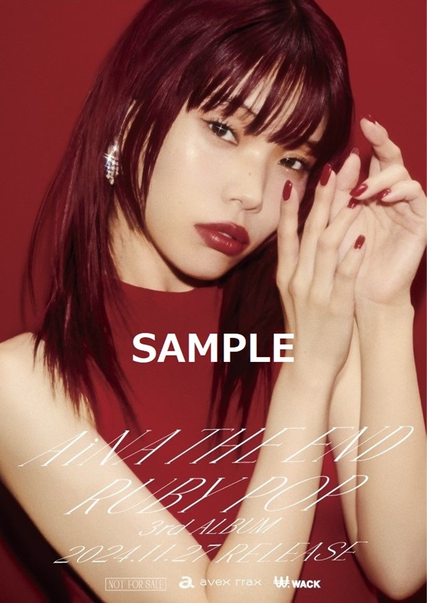 アイナ・ジ・エンド 3rd Album『RUBY POP』リリース記念パネル展＆店頭展開シェアキャンペーン決定！ - TOWER RECORDS  ONLINE