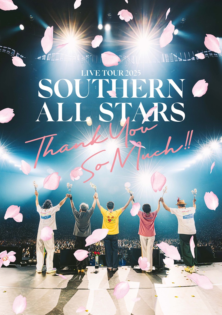 サザンオールスターズ『LIVE TOUR 2025 「THANK YOU SO MUCH!!」』Blu-ray&DVDが2025年11月19日発売