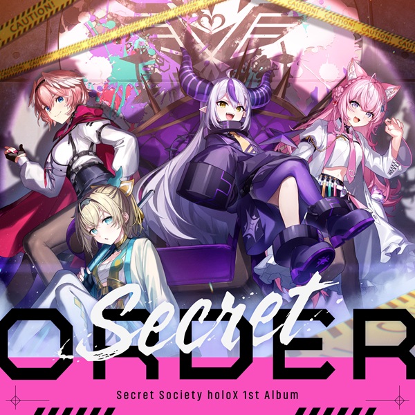 秘密結社holoX 1stアルバム『Secret ORDER』2026年4月8日発売