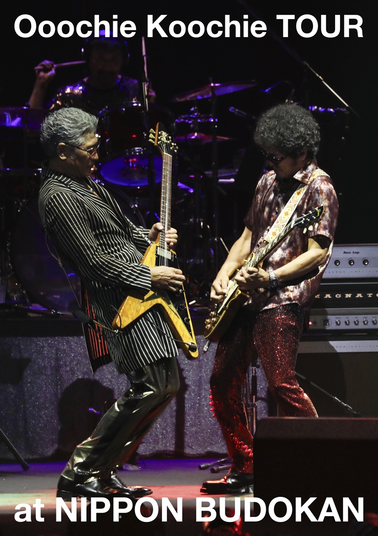 Ooochie Koochie(奥田民生・吉川晃司) ライブBlu-ray&DVD『Ooochie Koochie TOUR at NIPPON BUDOKAN』2026年3月25日発売