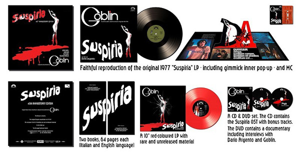 ゴブリン(Goblin)、『サスペリア(SUSPIRIA)』40周年記念ボックスが発売 - TOWER RECORDS ONLINE